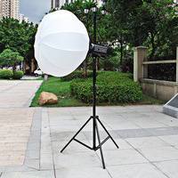 65cm Lanterne Softbox Vidéo Lumière Boule Forme Globe Diffuseur Softbox Bowens Mount pour Photo Studio Photographie Lumière Accessoires