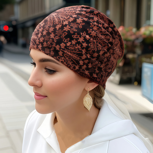 Gorro pañuelo de franela ecológico y transpirable, ideal para vacaciones en la playa en todas las estaciones. - Product Image 1