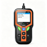 Lector de Códigos OBD2 V321, Escáner de Diagnóstico Automotriz, Lectura/Borrado de Códigos, Detección de Fallas del Automóvil, Sensor de Oxígeno, Pantalla LCD, Android/Windows/iOS