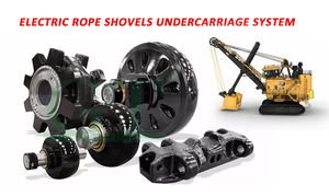 7495HD Komponen Mesin Pertambangan Listrik, Sepatu Rantai, Sekop, Komponen Undercarriage 6030, Komponen Mesin Konstruksi Berkualitas Tinggi - Product Image 3
