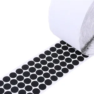 THCHSZ China Manufacturer Hot Sell Customized Nylon Strong Adhesive Hook And Loop Dots/Rectangle/Square/Circles