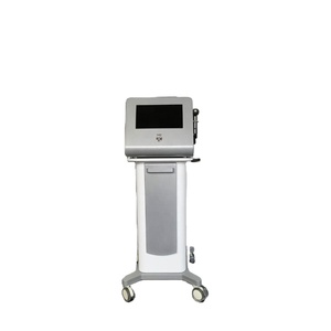 Appareil portable 2-en-1 de réparation cutanée du visage par radiofréquence locale pour micro-massage, 2 poignées, fréquences 1 MHz, 3 MHz, 10 MHz - Product Image 2