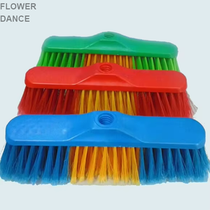 Brosse de nettoyage domestique bleue avec tête de <span class=keywords><strong>balai</strong></span> en plastique souple, pelle et manche de <span class=keywords><strong>balai</strong></span> <span class=keywords><strong>pour</strong></span> usage domestique - Product Image 1