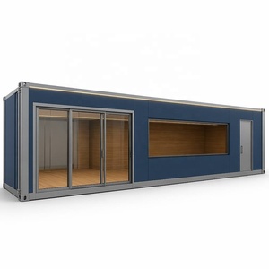 Restaurante de Contenedores de Lujo de 40 pies, Cocina Prefabricada Modular, Cafetería de Contenedores de Alta Gama para Distritos Comerciales Urbanos con Baño - Product Image 5