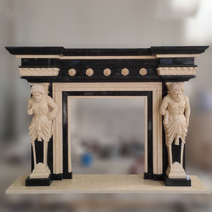Hogar <span class=keywords><strong>de</strong></span> lujo francés decoración interior repisa tallada a mano mármol natural <span class=keywords><strong>piedra</strong></span> envolvente <span class=keywords><strong>de</strong></span> <span class=keywords><strong>chimenea</strong></span> - Product Image 1