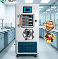 Draagbare huishoudelijke kleine vriesdroogmachine voor dagelijks zelfgemaakt fruitcrisp lyofilisatie kleine vriesdroogmachine
