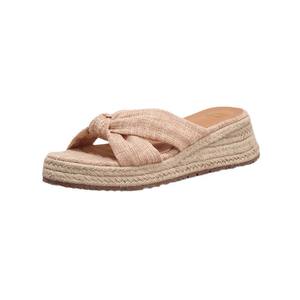 Espadrilles compensées pour femme, en jute tressé, à plateforme, chaussures d'été décontractées, sandales à détails tressés - Product Image 4