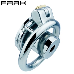 Jaula de Castidad Negativa FRRK con Catéter, Dispositivo de Castidad Masculina, Anillo para Pene, Jaula de Castidad Estricta, Juguetes Sexuales para Hombres - Product Image 2