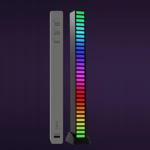 Car Office LED Gift Rhythm Light Music Level Usb Plug and Play Pick up Sound controllo vocale ritmo sincrono adatto per la casa
