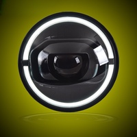 Convient pour l'assemblage des phares de Jeep JEEP Wrangler 07-17 modifiés avec des feux de jour à LED et des clignotants à LED