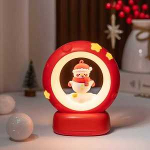 Dễ thương mèo Gấu Thỏ ánh sáng ban đêm vịt 800mAh trẻ em có thể sạc lại Quà Tặng đèn <span class=keywords><strong>LED</strong></span> - Product Image 2