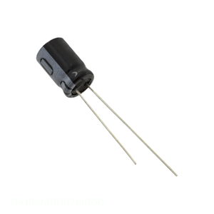 ตัวเก็บประจุแบบ Through Hole รุ่น B41866G8187M000 ยี่ห้อ CAP ALUM 63V POLAR 180 uF - Product Image 1