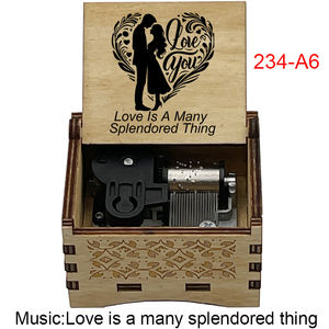 L'amore è una cosa di molti splendori scatole musicali regali <span class=keywords><strong>per</strong></span> l'<span class=keywords><strong>amante</strong></span> fidanzata fidanzato moglie marito al compleanno di San Valentino - Product Image 2