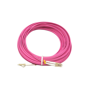 Cable de fibra óptica dúplex OD3.0 OM4 50 125um Erika Violet LSZH S216269 4038816226570 LWL 2 Faser Patchk Patchkabel - Product Image 2
