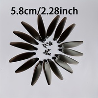 Hélice universelle en soie tricotée pour drones et multirotors, pales de 58/64 mm, vis de limitation M17, accessoires pour modèles RC