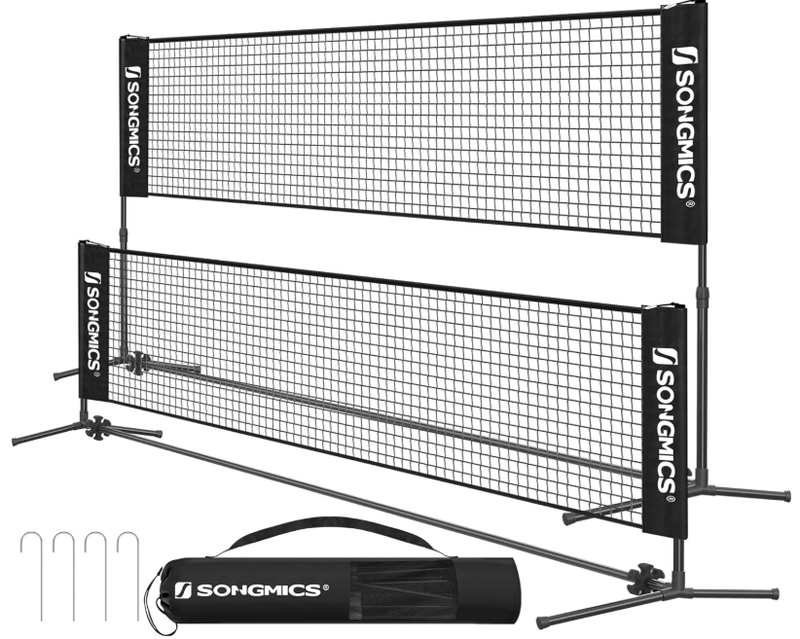 Portable and Mobile Tennis Badminton Net