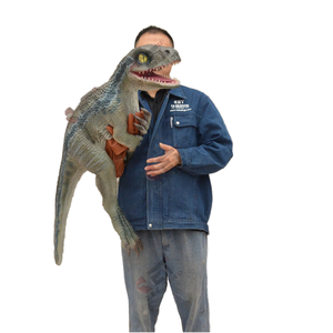 <span class=keywords><strong>Dino</strong></span> thành phố ngoài trời/trong nhà thép khủng long con rối trẻ em 'hấp dẫn Đồ chơi Quà tặng cho Trampoline công viên trên bán tại trung tâm mua sắm - Product Image 5