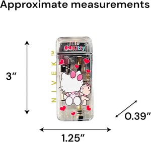 Pink Flame Butane <b>Lighter</b> for Cigarette Use Giveaways Smoking Accessory with <b>Custom</b> Logo Windproof & Portable Metal Design - Product Image 3
