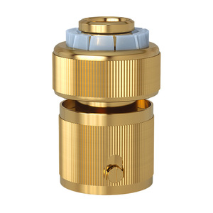 Raccord rapide en cuivre Guoma Ruixiang 1/2 po pour tuyau, raccord industriel de plomberie - Product Image 3