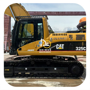 Vente directe usine – Excavatrice sur chenilles CAT325C d'occasion de haute qualité, 25 tonnes, moteur CAT325C 325D d'occasion, assurance qualité - Product Image 1