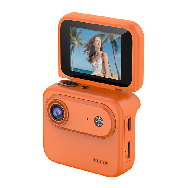 Electronics Trending New Arrival Action Thumb Camera 4K CMOS Sensor Anti-Shake Camcorder 2.4 Screen 8x Optical Zoom Chest-Mou