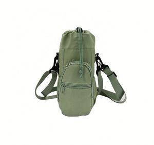 Bolsa Térmica de Poliéster para Botella de Agua con Correa y Bolsillo con Cremallera para Teléfono, Tipo Bandolera, Capacidad de 32oz/40oz - Product Image 2