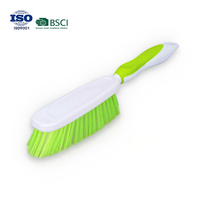 Mini kit de brosses de nettoyage pour clavier de bureau en plastique, avec pelle à poils en PET et tête de balai en PP, outil de dépoussiérage multi-usages pour sols domestiques