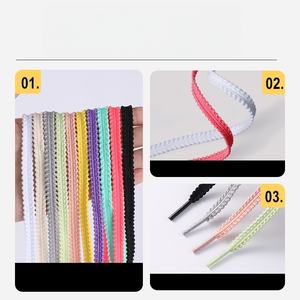 Cordones Planos Antideslizantes para Zapatos Deportivos de Baloncesto, Cordones de Repuesto Dentados de Poliéster Duradero para Hombres y Mujeres - Product Image 2