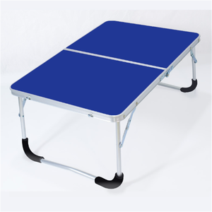 Mesa Plegable Portátil Pequeña y Moderna de Aluminio Rectangular para Acampar, Hacer Picnic, Muebles de Exterior, Mesa para Computadora y Barbacoa - Product Image 2