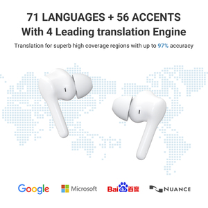 Audífonos M6 2024 con Traducción Inteligente en Tiempo Real, 144 Idiomas con Acentos, Traducción Rápida de 0.5s - Product Image 4
