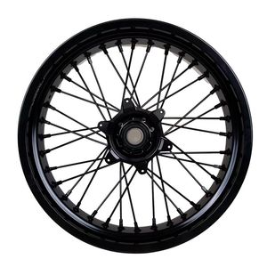 Juego de Ruedas Supermoto OEM Personalizadas de 17 Pulgadas con Buje CNC, Kit de Ruedas para Motocross Compatible con <span class=keywords><strong>EXC</strong></span> SXF SX XC <span class=keywords><strong>125</strong></span>-450 570 CC, Llantas <span class=keywords><strong>Supermotard</strong></span> - Product Image 4