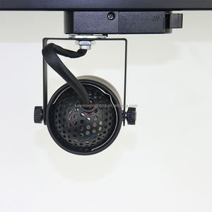 Nouveau design <span class=keywords><strong>GU10</strong></span> LED finition noire <span class=keywords><strong>Spot</strong></span> lumineux MR16 LED COB lampe à ampoule remplaçable montée en surface pour luminaire <span class=keywords><strong>sur</strong></span> <span class=keywords><strong>rail</strong></span> - Product Image 3