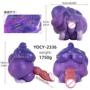 Masturbateur masculin réaliste en forme de vagin animal pour hommes, avec godemichet, jouet sexuel pour adultes, vente en gros - Product Image 6