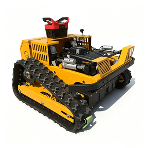 Tagliaerba Cingolato Telecomandato a Benzina con Motore Brushless, <span class=keywords><strong>Vendita</strong></span> Diretta dalla Fabbrica, Macchina Sarchiatrice RC per Serra - Product Image 5