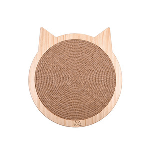 Factory wholesale Cat Scratcher Board Sisal Cat Toy Scratching Post Mat Wall Mounted Scratcher Pad