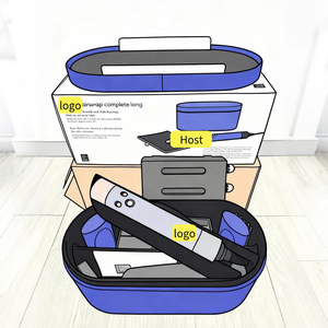 เครื่องม้วนผมคุณภาพพรีเมียม 1:1HS-<span class=keywords><strong>08</strong></span> ขนาดกะทัดรัด พร้อมแอพพลิเคชั่น 6-in-1 เครื่องหนีบผมไอออนิก สำหรับใช้ในโรงแรม พร้อมหมายเลขซีเรียลที่ถูกต้อง - Product Image 1