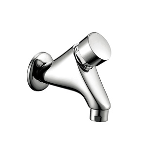 Haute qualité économiser de l'eau laiton temporisation mural fermeture automatique <span class=keywords><strong>robinet</strong></span> salle de bain bouton poussoir bassin <span class=keywords><strong>robinet</strong></span> - Product Image 1