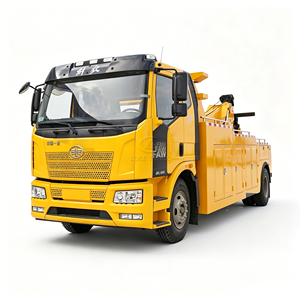 Camión de Rescate de Emergencia Municipal FAW 25T, Vehículo Integrado de Remolque y Elevación - Product Image 1