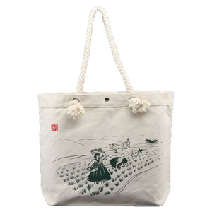 Sac fourre-tout en toile réutilisable écologique motif léopard mignon Style pliant Promotion tissu laminé non tissé - Product Image 4