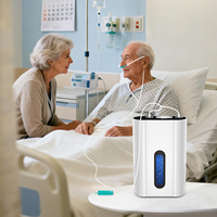 Inhalateur moléculaire portable 225 ml pour la maison, machine d'inhalation d'hydrogène PEM de bureau, débit de 150-300 ml/min