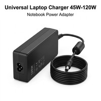 Chargeur universel pour ordinateur portable THEONE, vente en gros directe d'usine, OEM, logo personnalisé, adaptateur secteur pour ordinateur portable 45W 65W 90W 120W