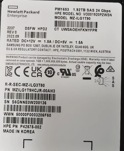 P42575-002 1.92TB Solid State <b>Drive</b> PM1653 24Gbps SAS VO001920PZWSN SSD High-Speed Performance 24Gbps SAS Interface Ensures Fast - Product Image 3