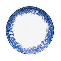 Service de table de luxe haut de gamme de style européen bleu oriental, collection de vaisselle en porcelaine de la série Blue Countryside, assiettes