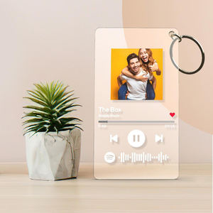 Placa de música acrílica transparente, personalizable, <span class=keywords><strong>Spotify</strong></span> Song, 2021 - Product Image 4