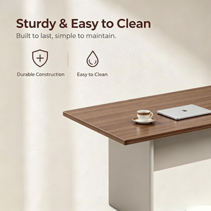 Customizable <b>Office</b> Conference <b>Table</b> Wooden Durable and Eco-friendly Commercial Furniture Suitable for Home <b>Offices</b> Living Rooms - Product Image 3