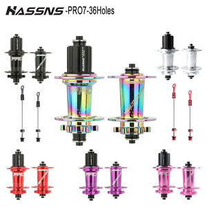 HASSNS PRO7 36-Loch MTB Hinterradnabe aus Aluminiumlegierung mit Schnellspanner HG 7-12 Gängen, Geräuschvolles Lager, Fahrradteile, Freilauf für Mountainbikes - Product Image 2