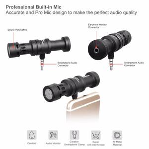 <span class=keywords><strong>Comica</strong></span> CVM-VS08 Micro À Condensateur Cardioïde Directionnel Interview Vidéo Micro pour <span class=keywords><strong>Iphone</strong></span> Xiaomi Studio D'enregistrement Micro - Product Image 3
