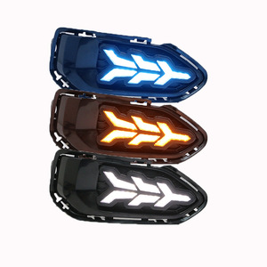 ไฟเดย์ไลท์ LED ทรงเครื่องบิน แบบสามสี สำหรับรถยนต์ฮอนด้า ฟิต GK5 คู่หนึ่ง - Product Image 1