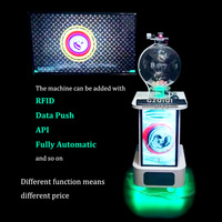 Machine de loterie de dessin de boules de divertissement pour le jeu de loterie 1D avec RFID