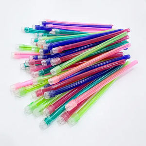 Xingchengプロフェッショナル高吸引力PVC唾液排出器15cmフレキシブルチューブ効率的な歯科練習用無料サンプル - Product Image 1